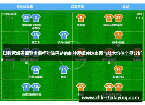 以数据解码福登世俱杯对阵巴萨的制胜逻辑关键表现与战术价值全景分析